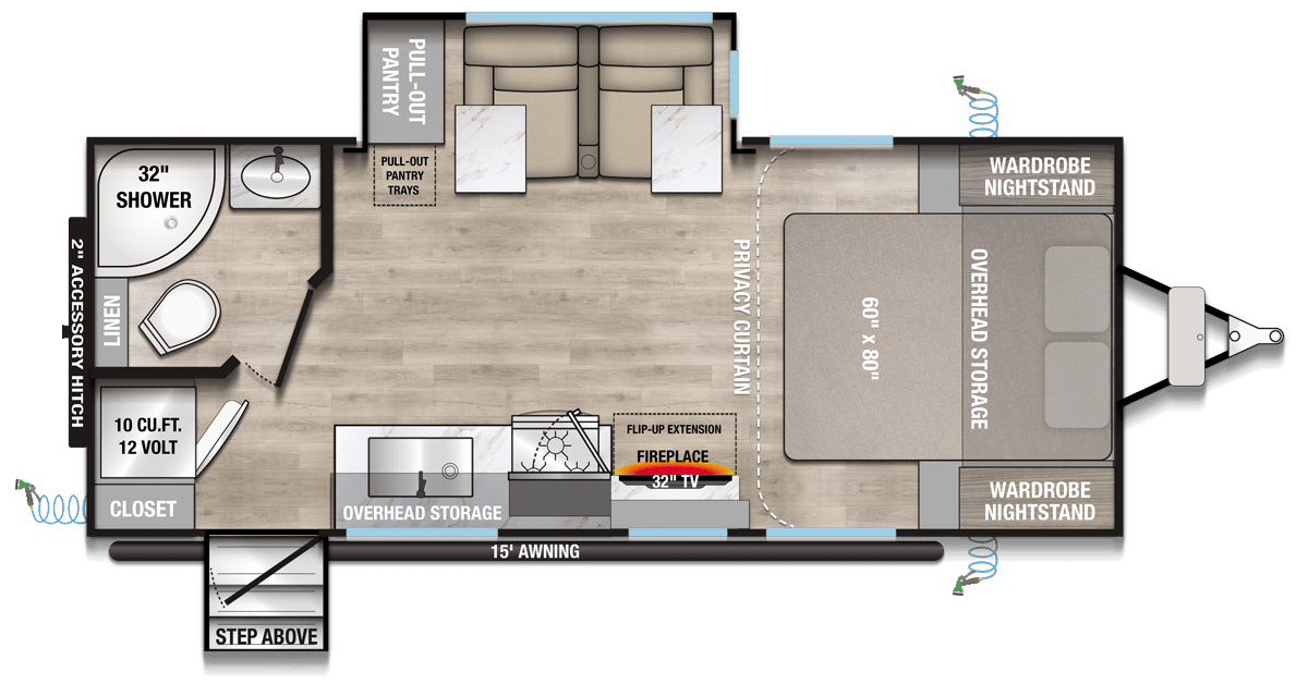 Alliance RV Delta ML206 floorplan