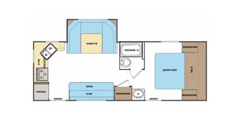 2014 Lance TT 2285 floorplan