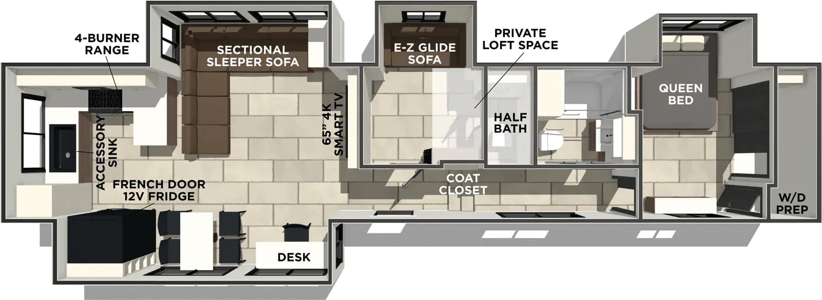Prime Time Crusader BONUS38 floorplan