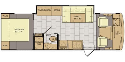 2016 Fleetwood Terra SE 29G floorplan