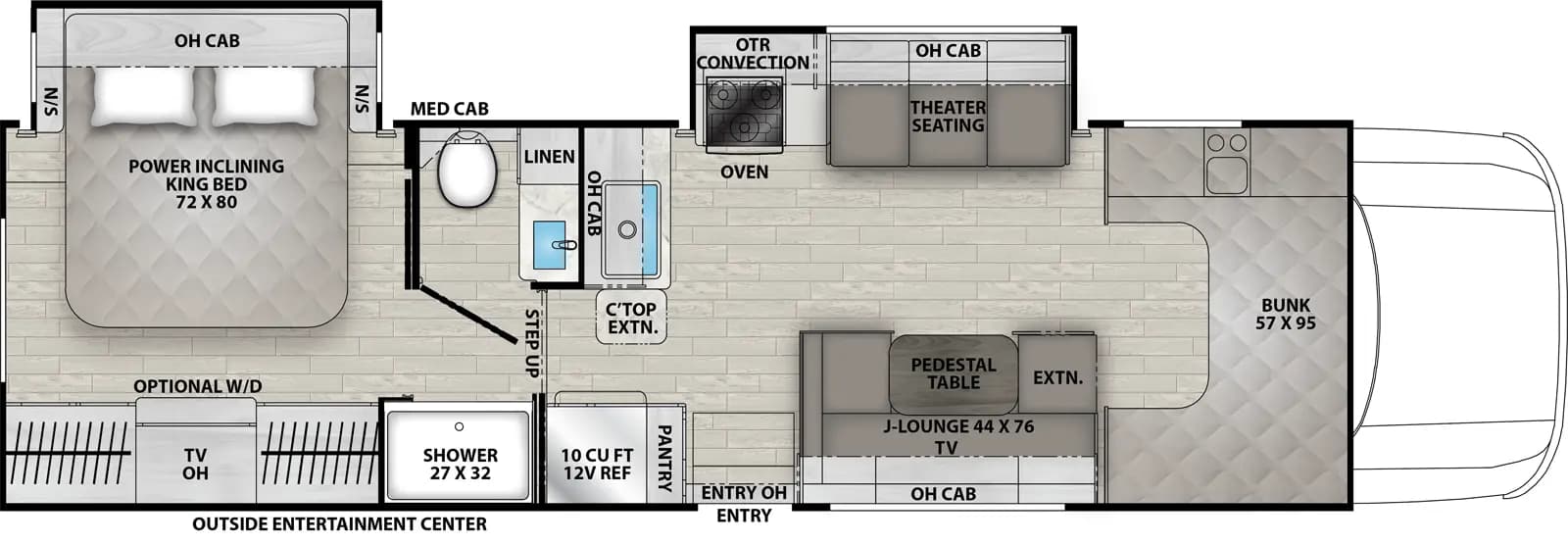 Coachmen Entourage 330DS floorplan