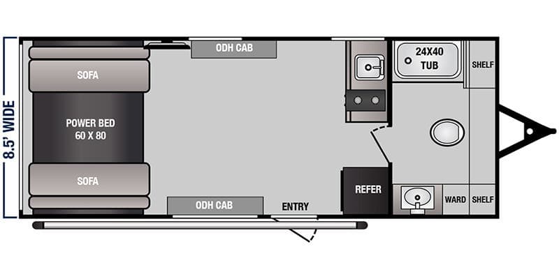 2023 Genesis Supreme MGM Limited MFB210 floorplan