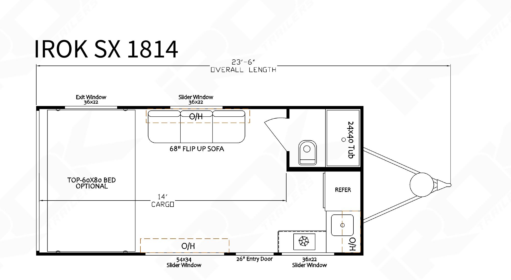 iROK SX SX 1814 floorplan
