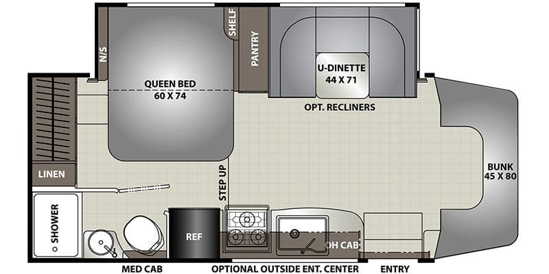 2023 Coachmen Prism Elite 24FS floorplan