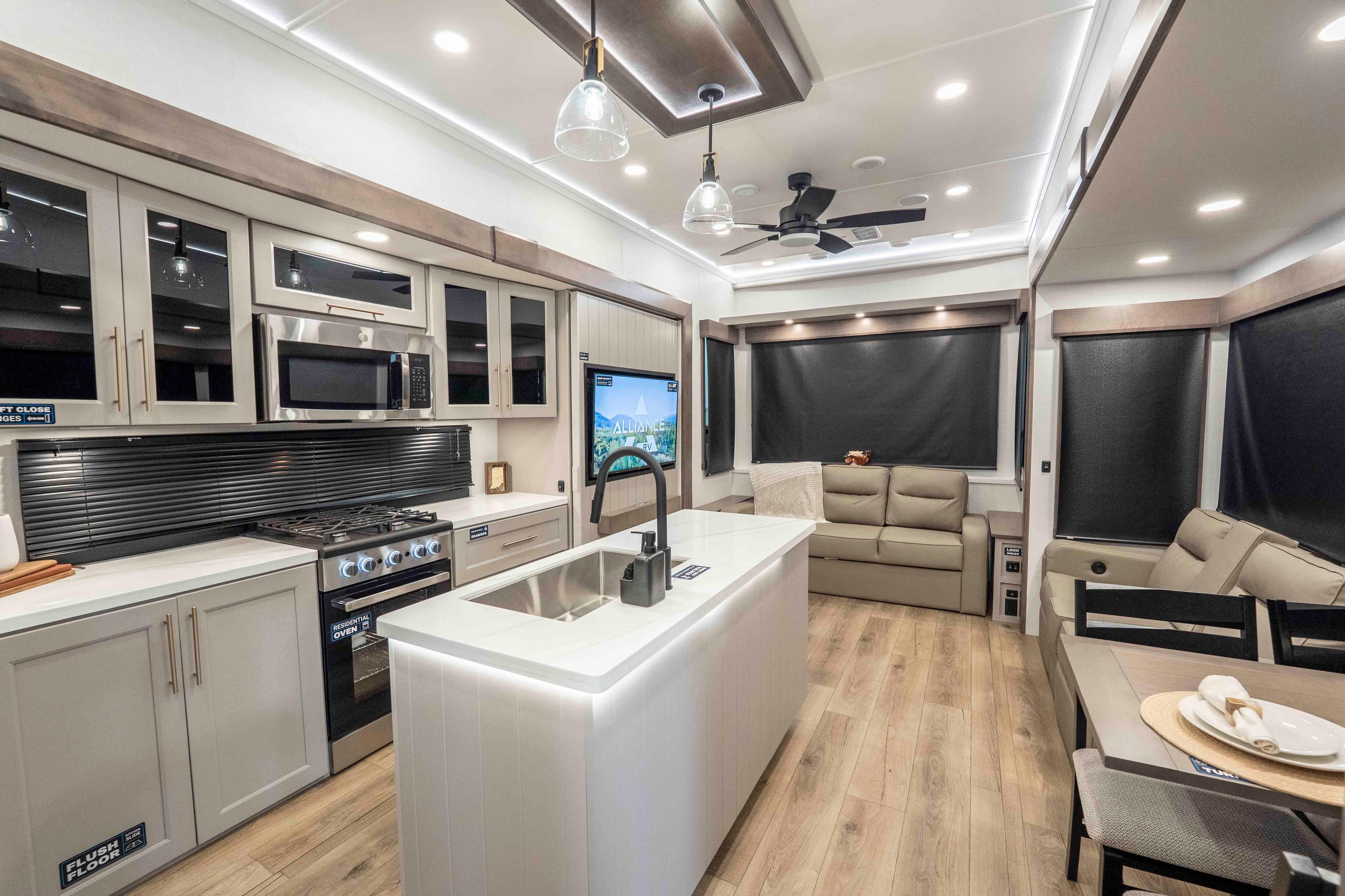 Alliance RV Benchmark interior