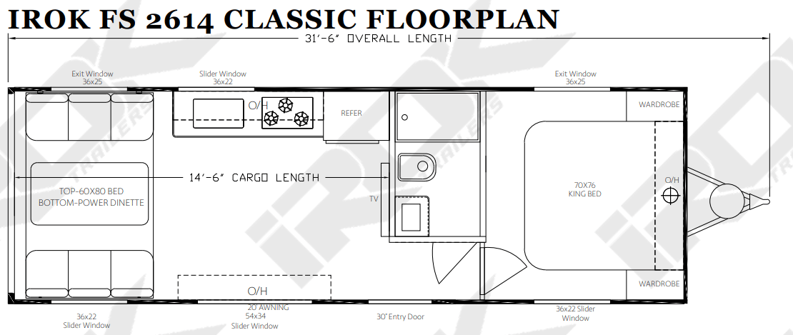 iROK FS Classic Line IROK FS 2614 floorplan