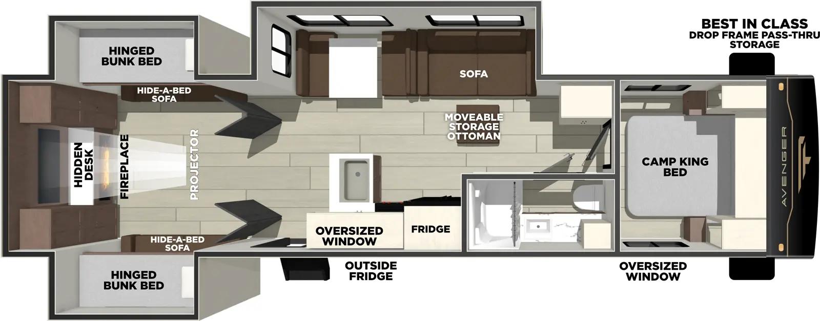 Prime Time Avenger 30PO floorplan