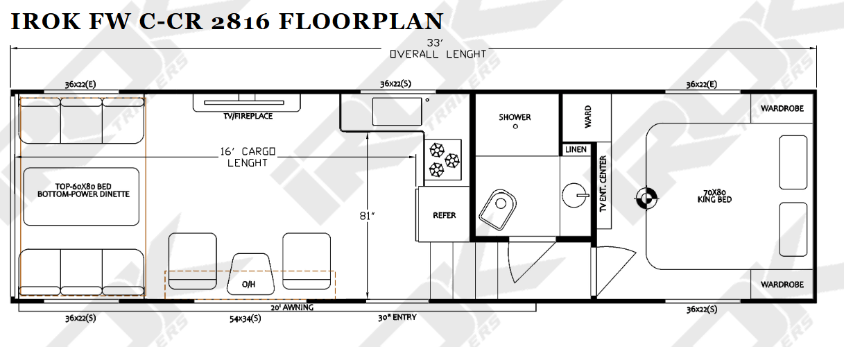 iROK FW C-CR Line IROK FW C-CR 2816 floorplan
