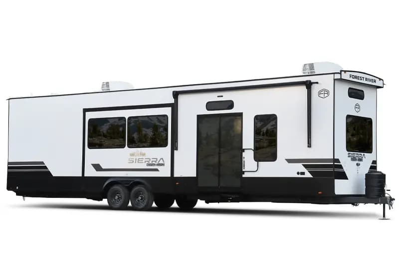2026 – 2027 Forest River Sierra Destination destination trailer