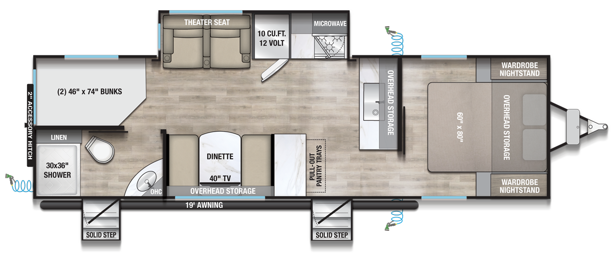 Alliance RV Delta Ultra Lite BH271 floorplan