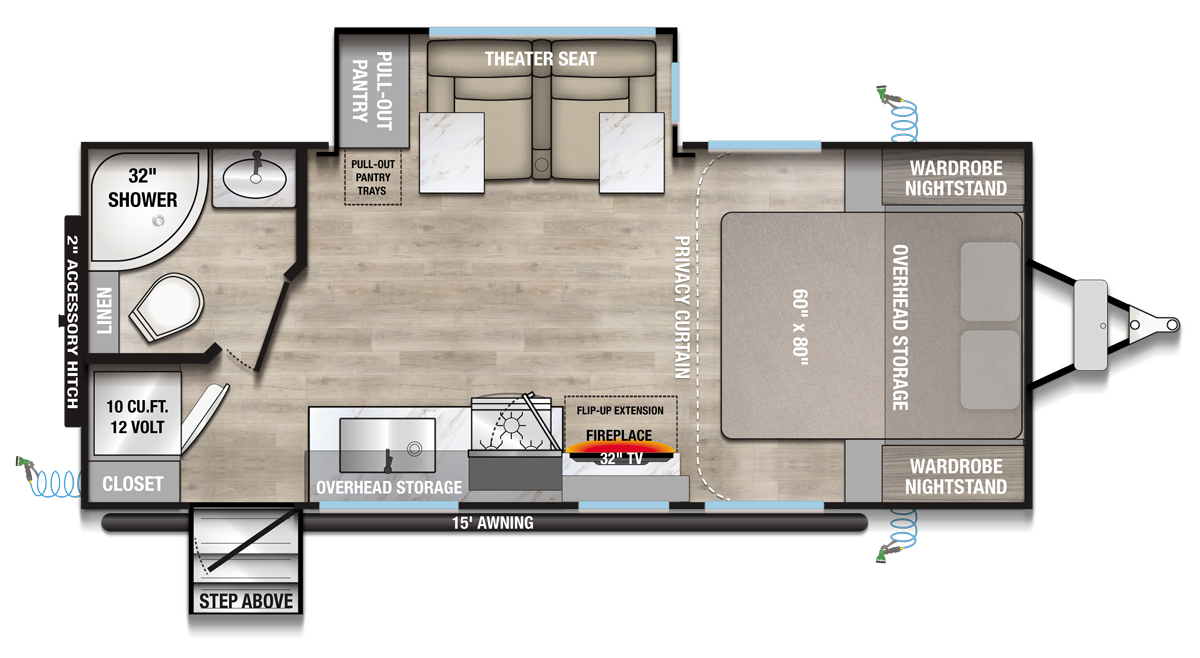 Alliance RV Delta Ultra Lite ML206 floorplan