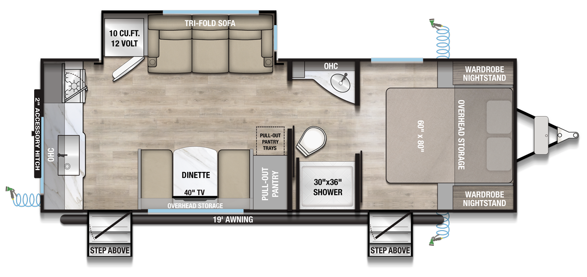 Alliance RV Delta Ultra Lite RK234 floorplan
