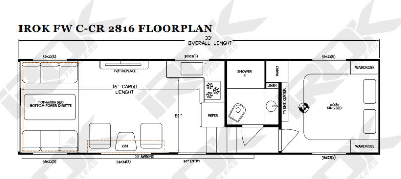iROK FW C-CR 2816 floorplan