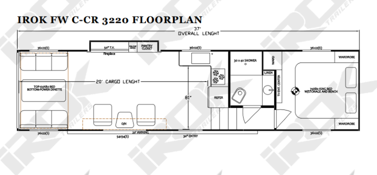 iROK FW C-CR 3220 floorplan