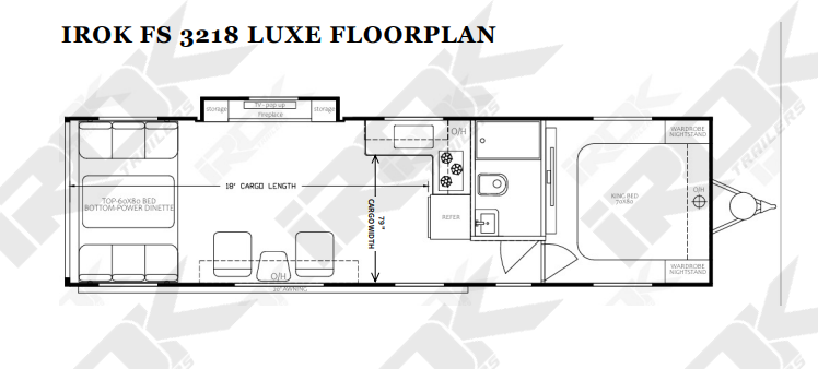 iROK FS Luxe FS 3218 floorplan