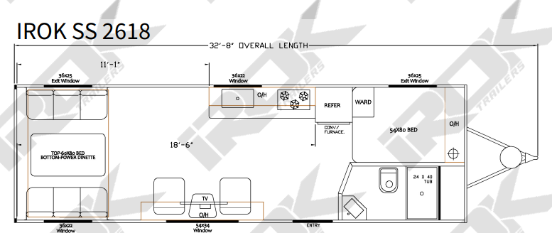 iROK SS Luxe 2618 floorplan
