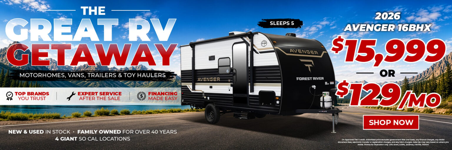 Great RV Getaway — Travel Trailers