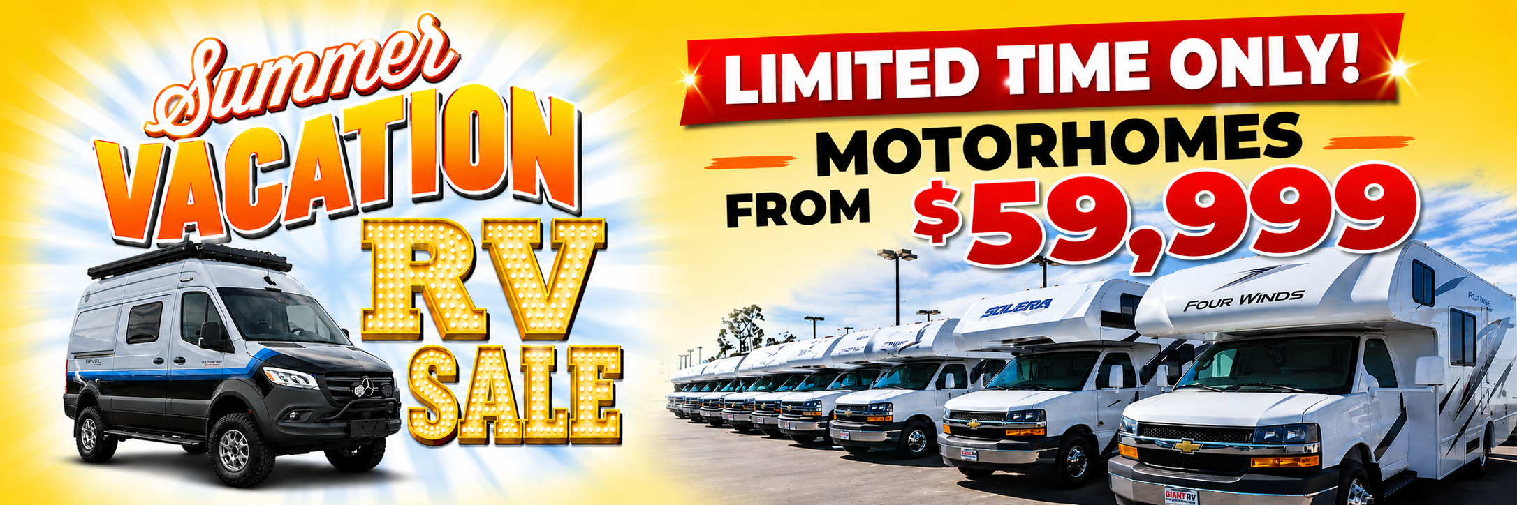 Summer Vacation Motorhomes - Homepage