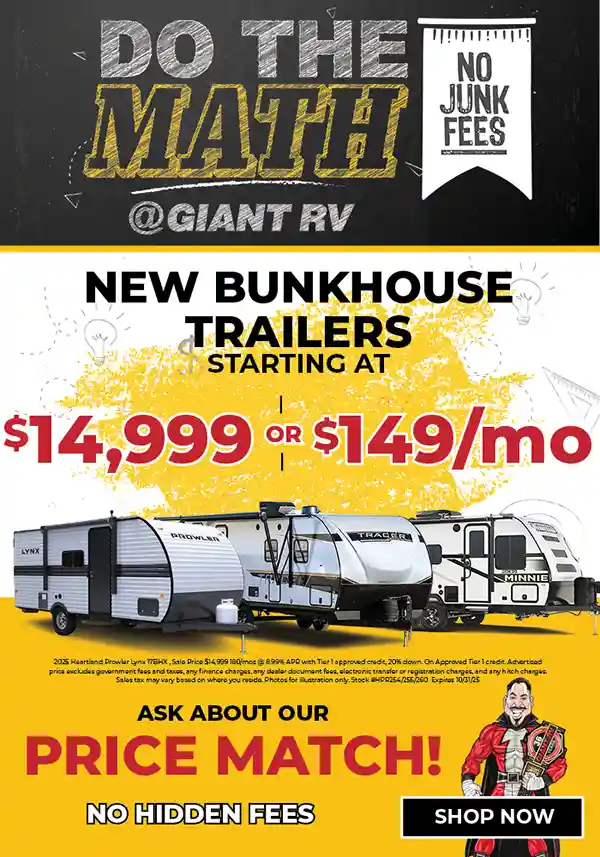 Do The Math Bunkhouse Trailers - Mobile