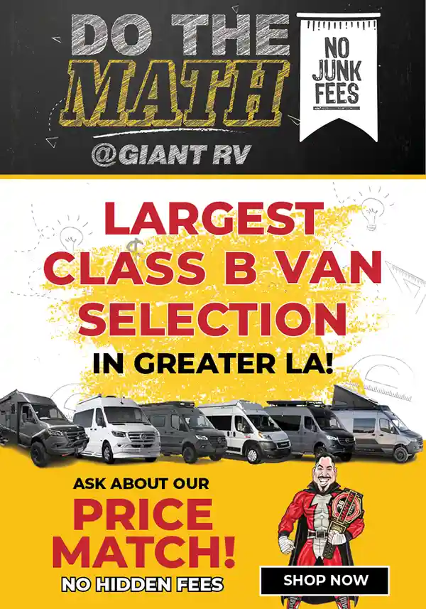 Do The Math Class B Van Selection - Mobile