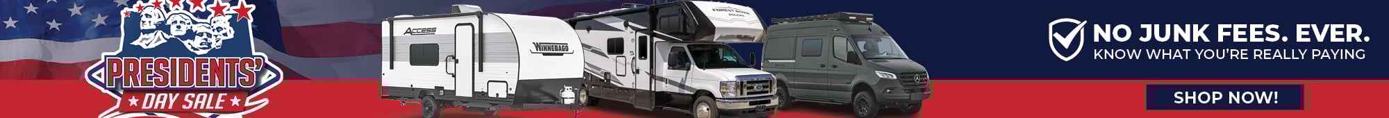 Giant RV - Presidents Day Sale