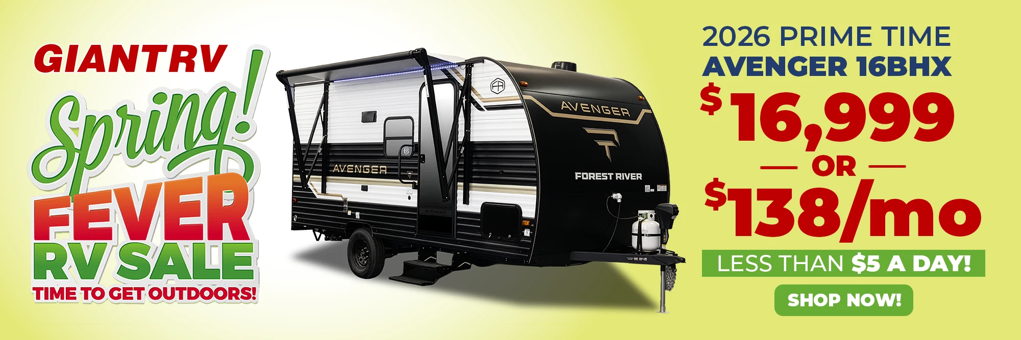 Spring Fever - Travel Trailer - Homepage